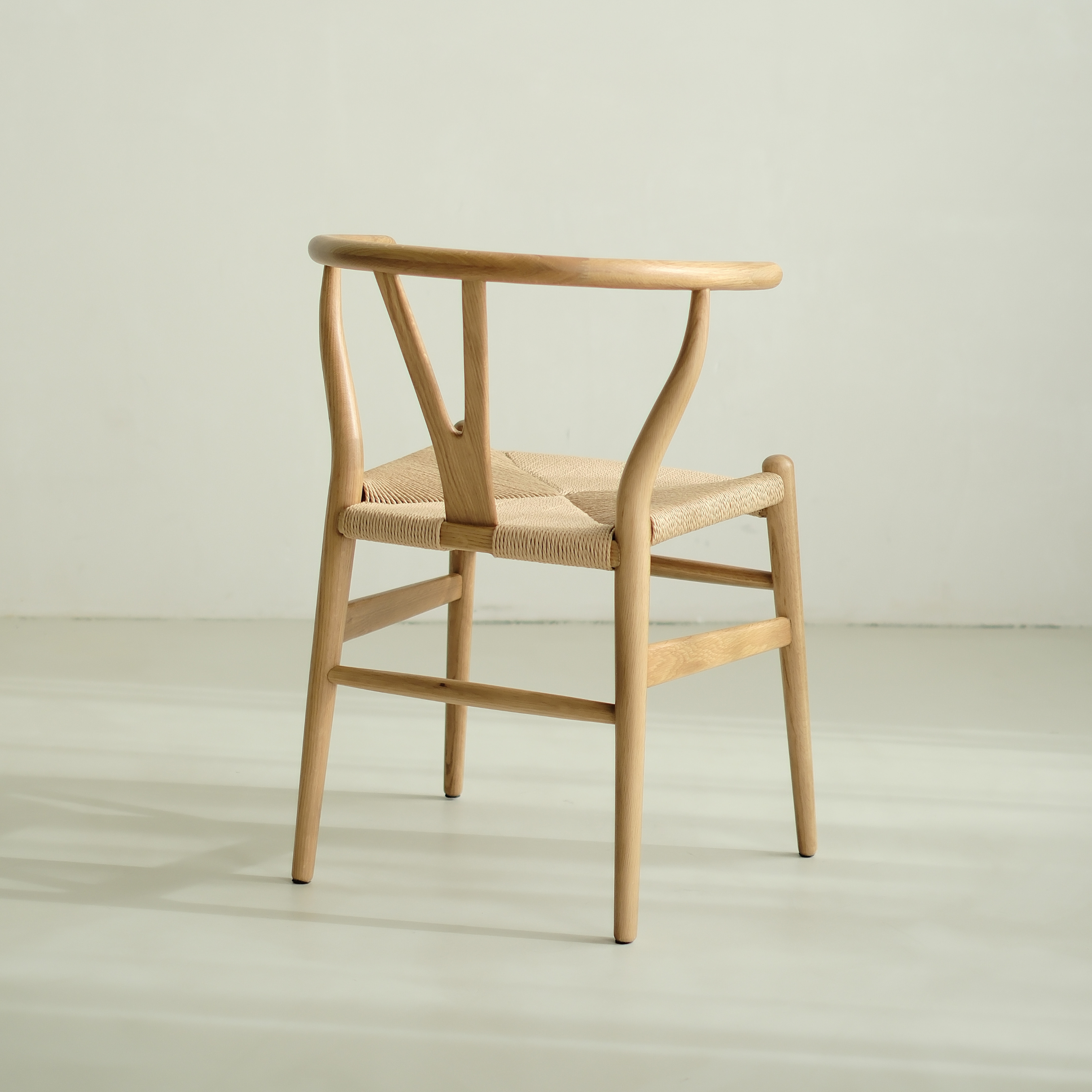 Wishbone eetkamerstoel - Licht eiken