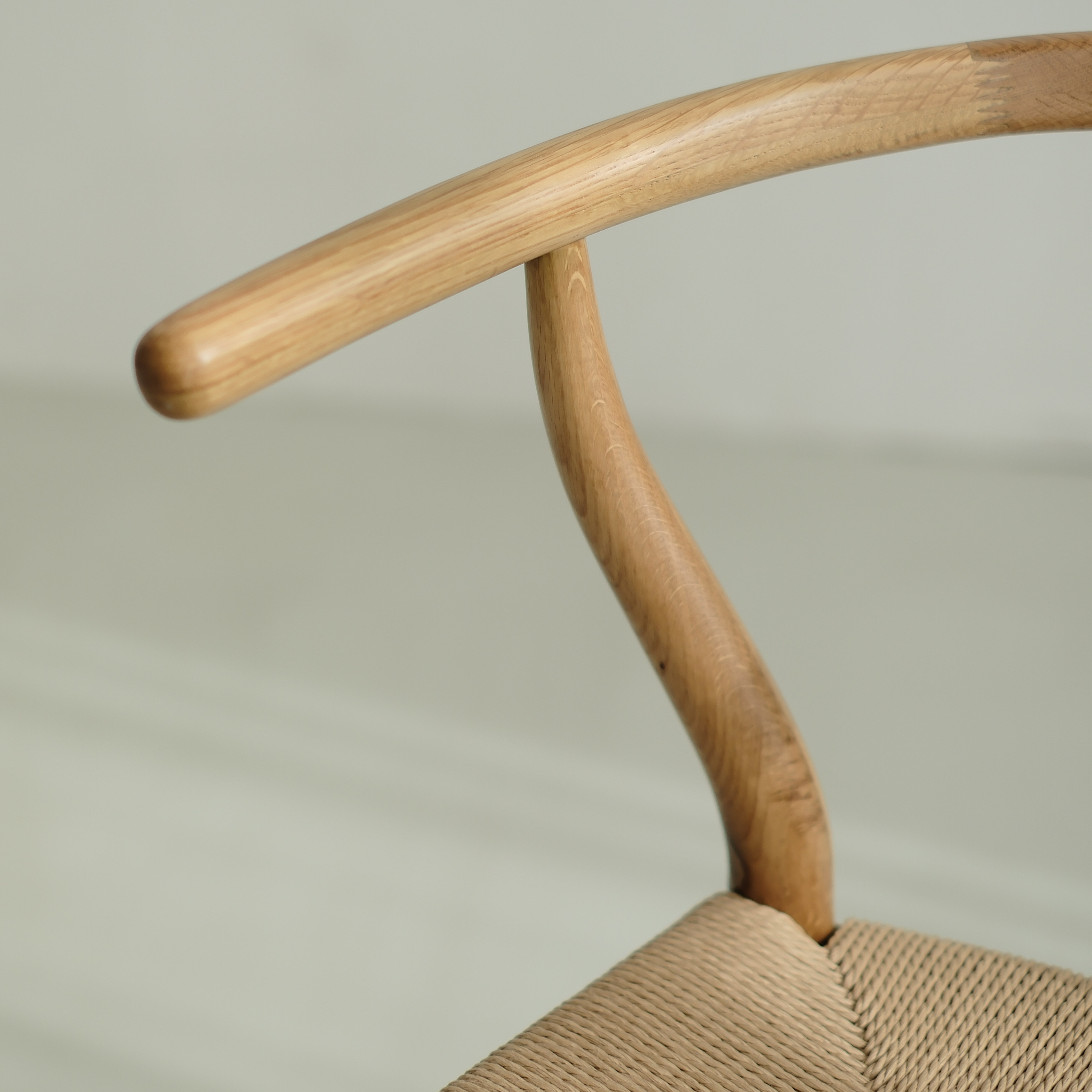 Wishbone eetkamerstoel - Licht eiken