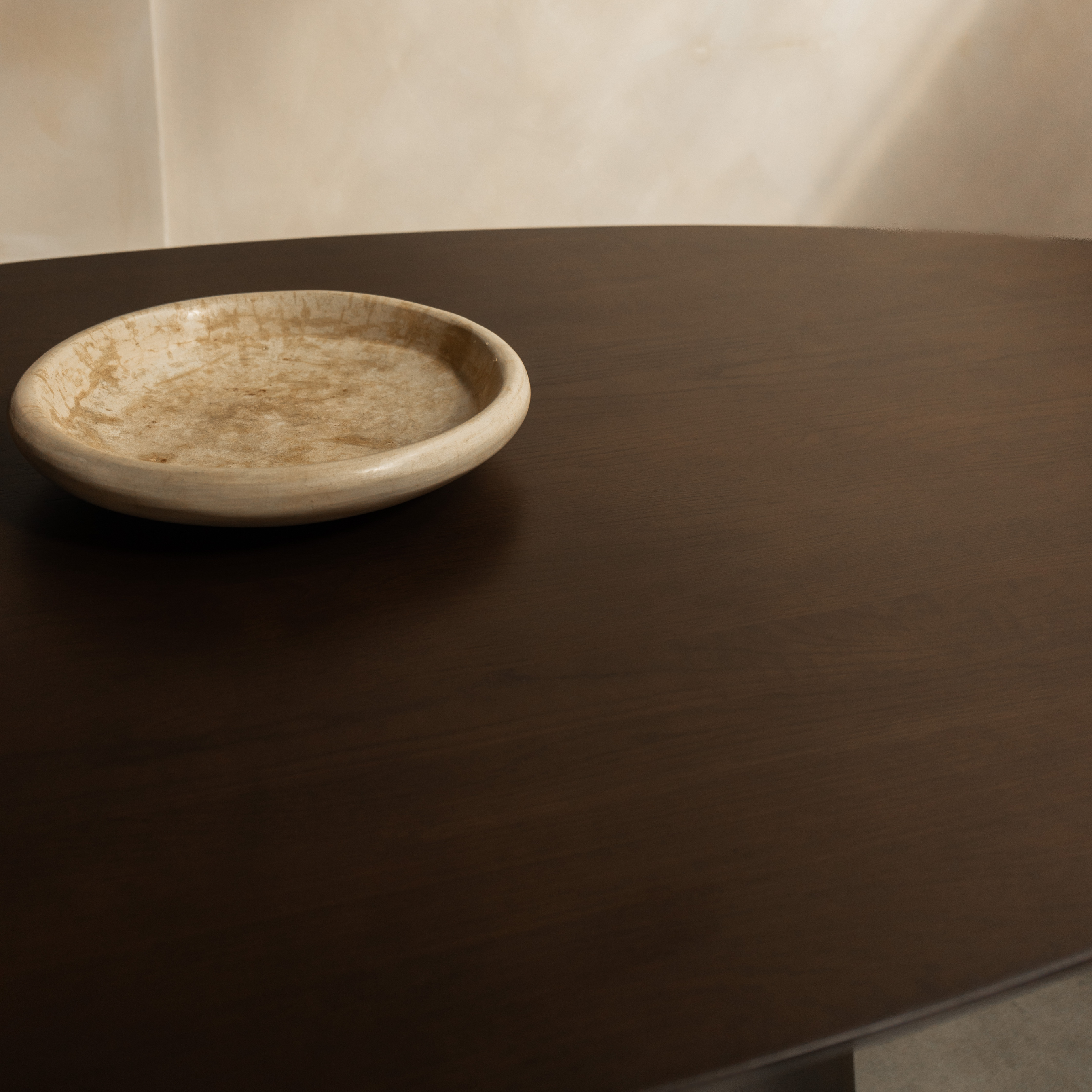 Houten ovale eettafel - Oqone