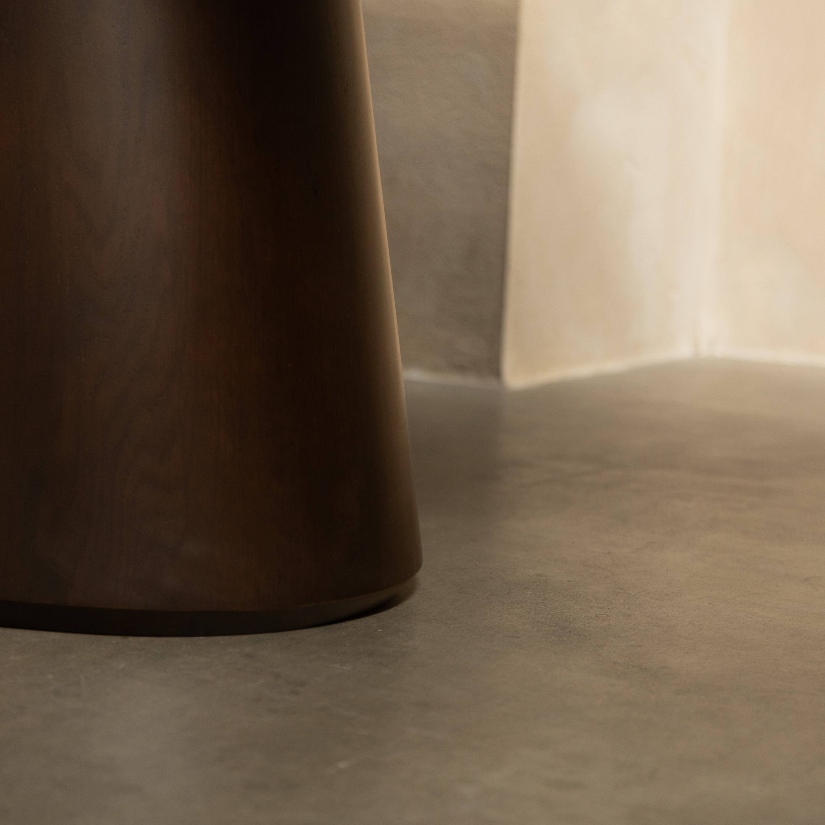 Houten ovale eettafel - Oqone
