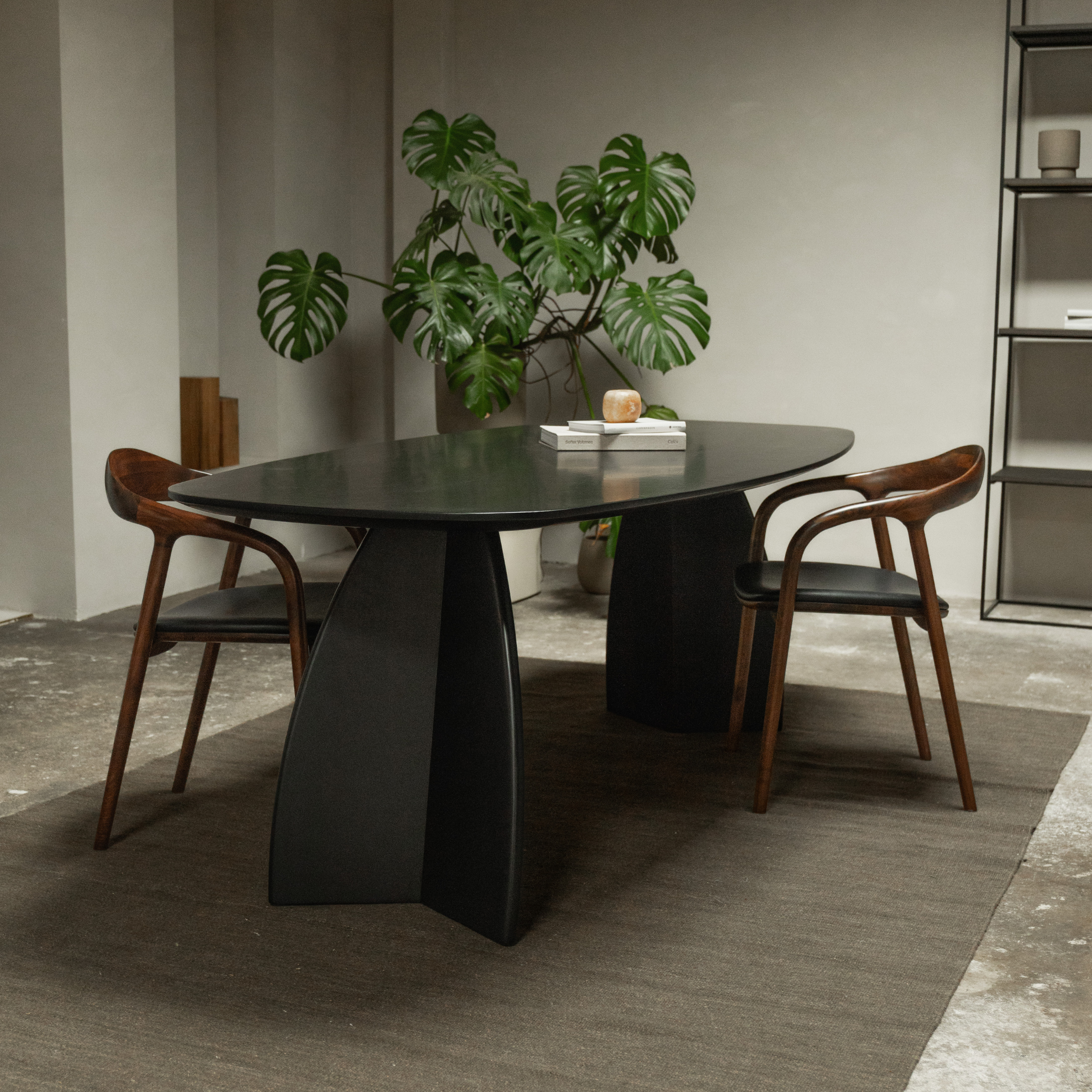 Houten Deens ovale eettafel - Yanique