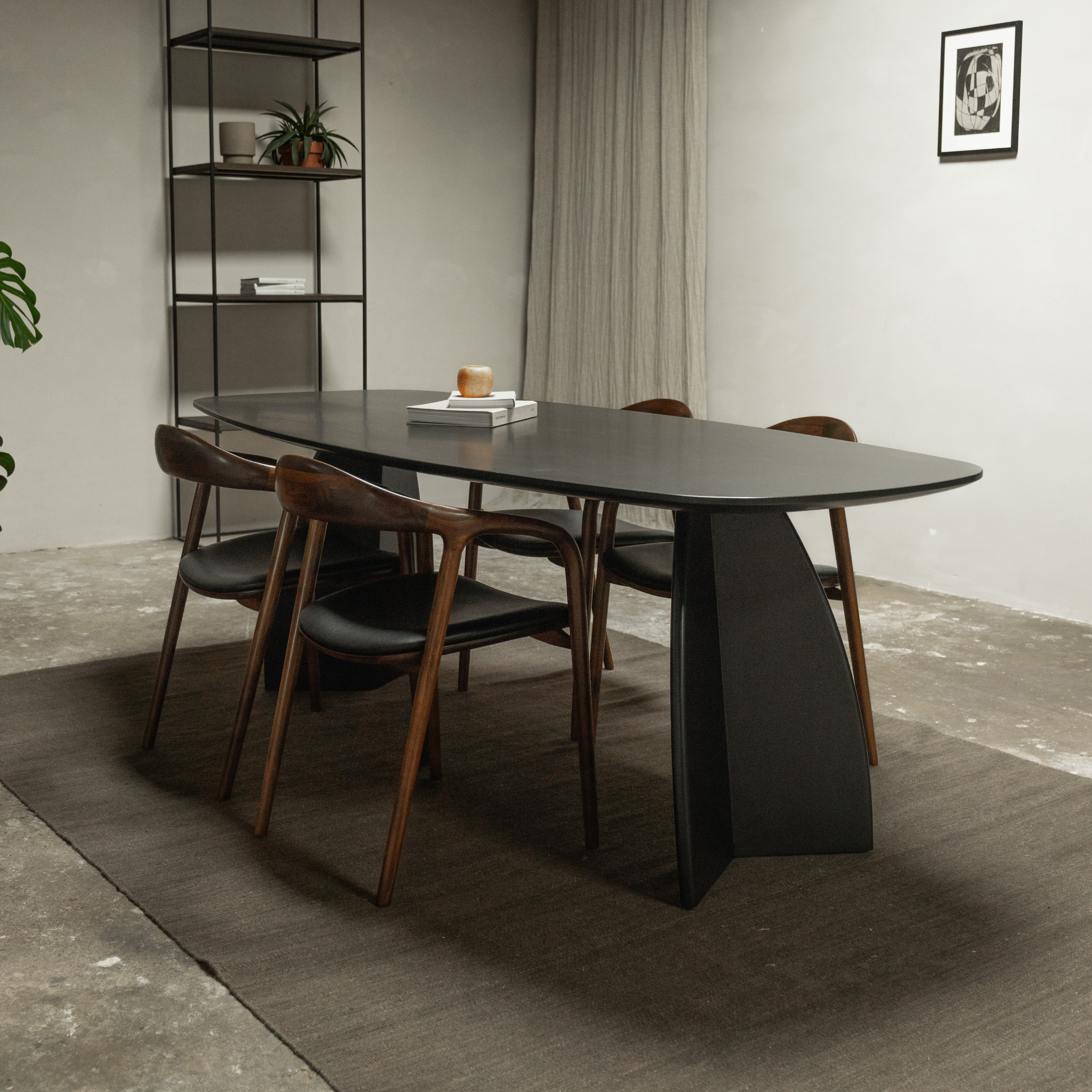 Houten Deens ovale eettafel - Yanique