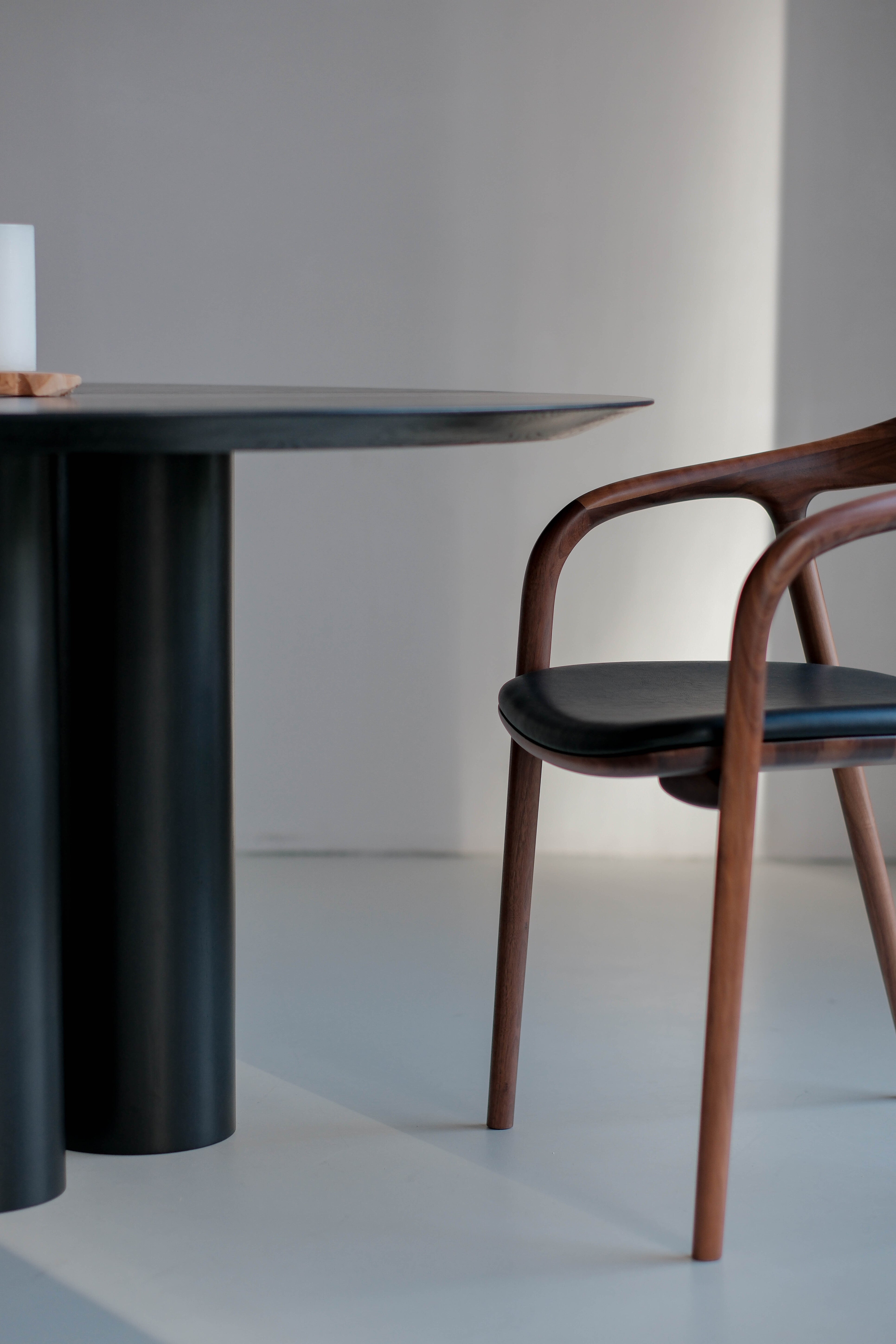 Ronde houten eettafel - Kozu