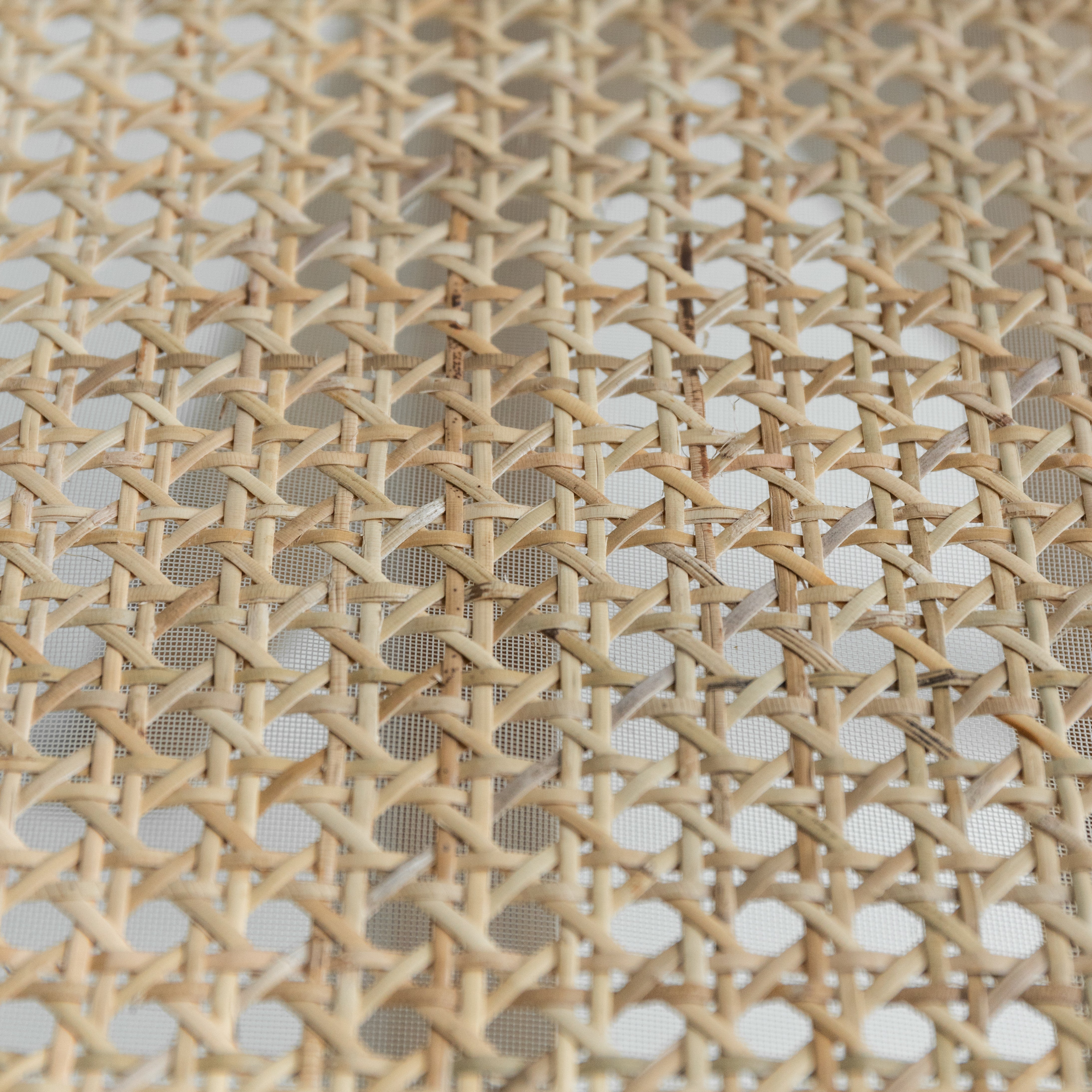 Rotan eetkamerstoel Pierre zonder armleuning - Licht eiken