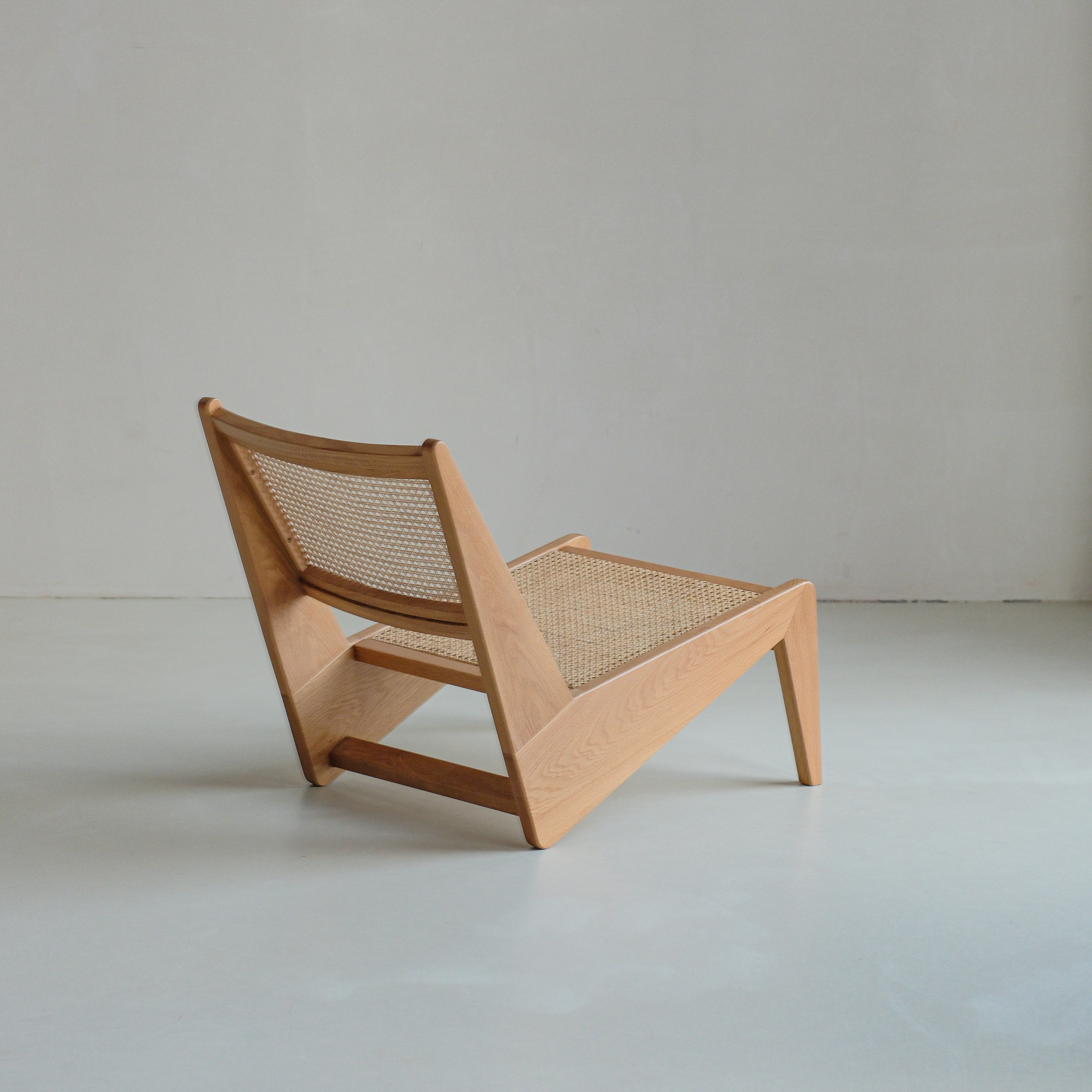 Kangaroo loungestoel - Licht eiken