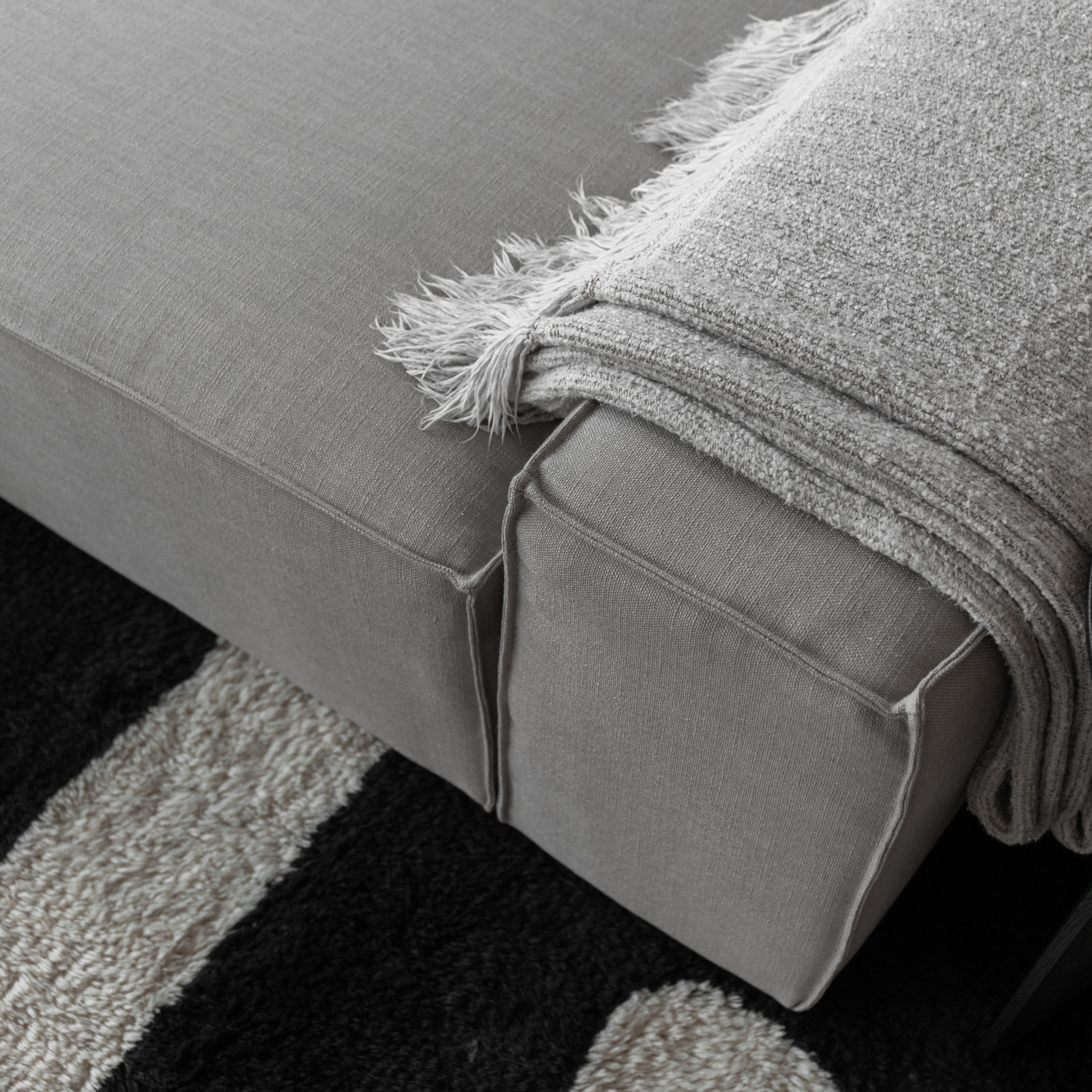 Modulaire Loungebank Malin - 2 zits met chaisse longue