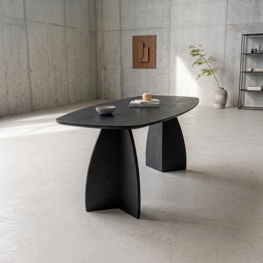 Houten Deens ovale eettafel - Yanique