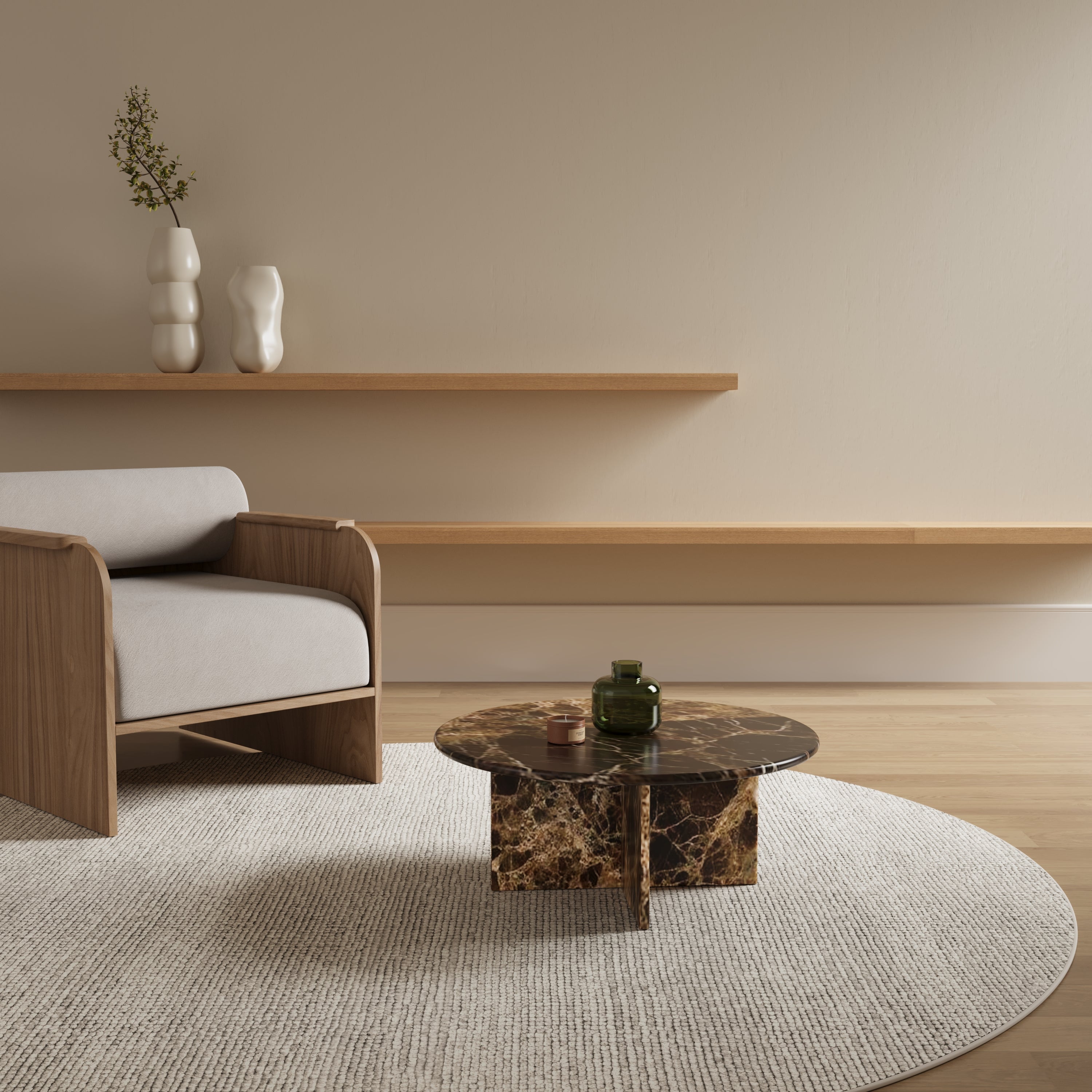 Marmeren salontafel Dje