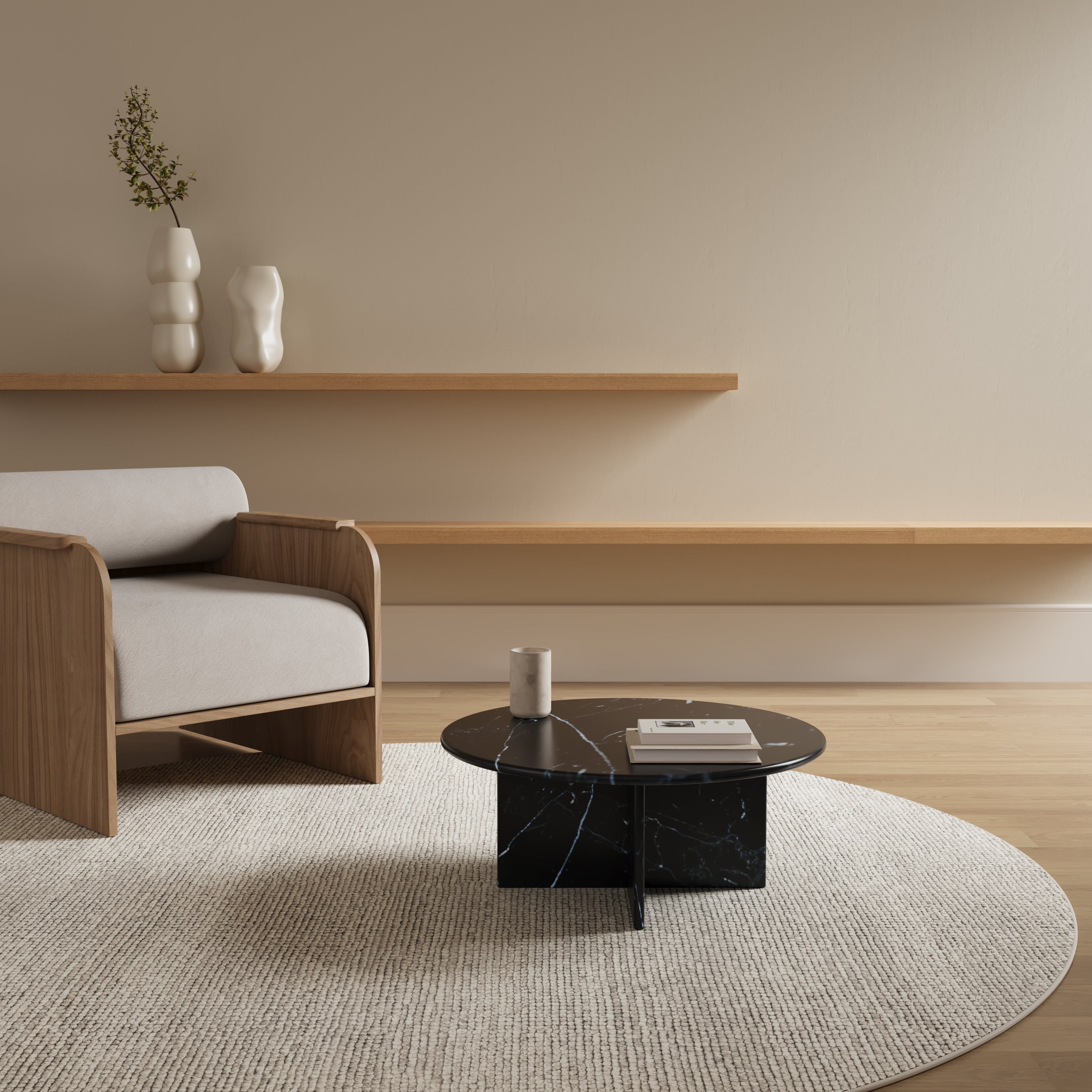 Marmeren salontafel Dje