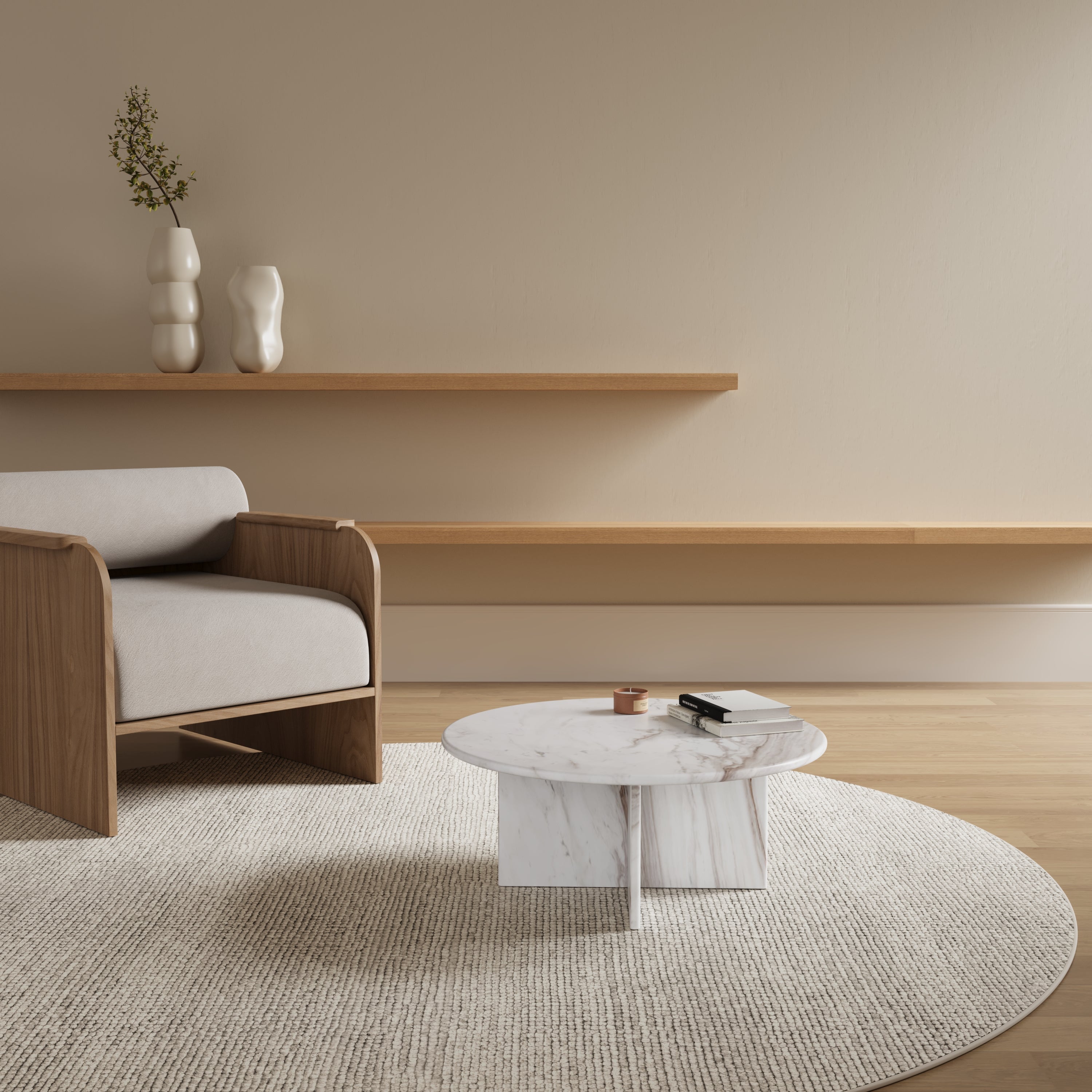 Marmeren salontafel Dje