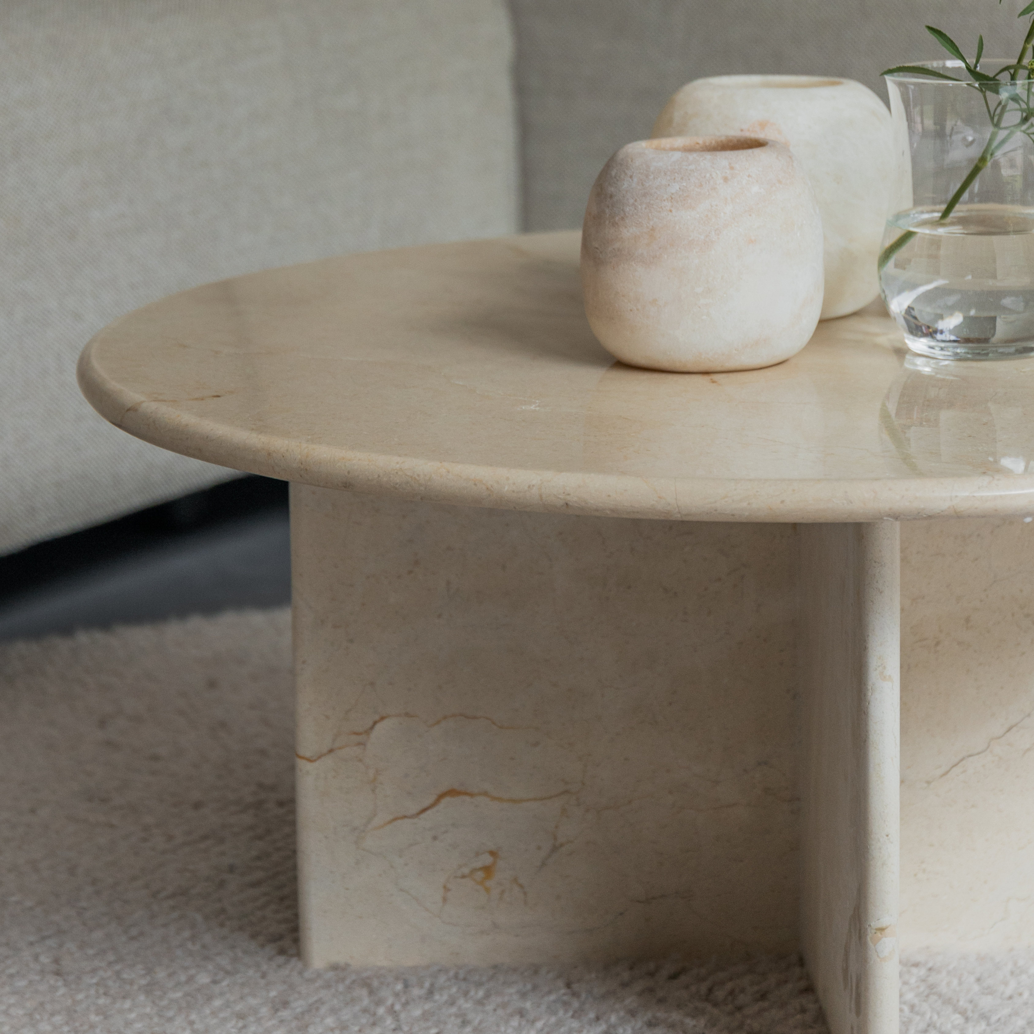 Marmeren salontafel Dje