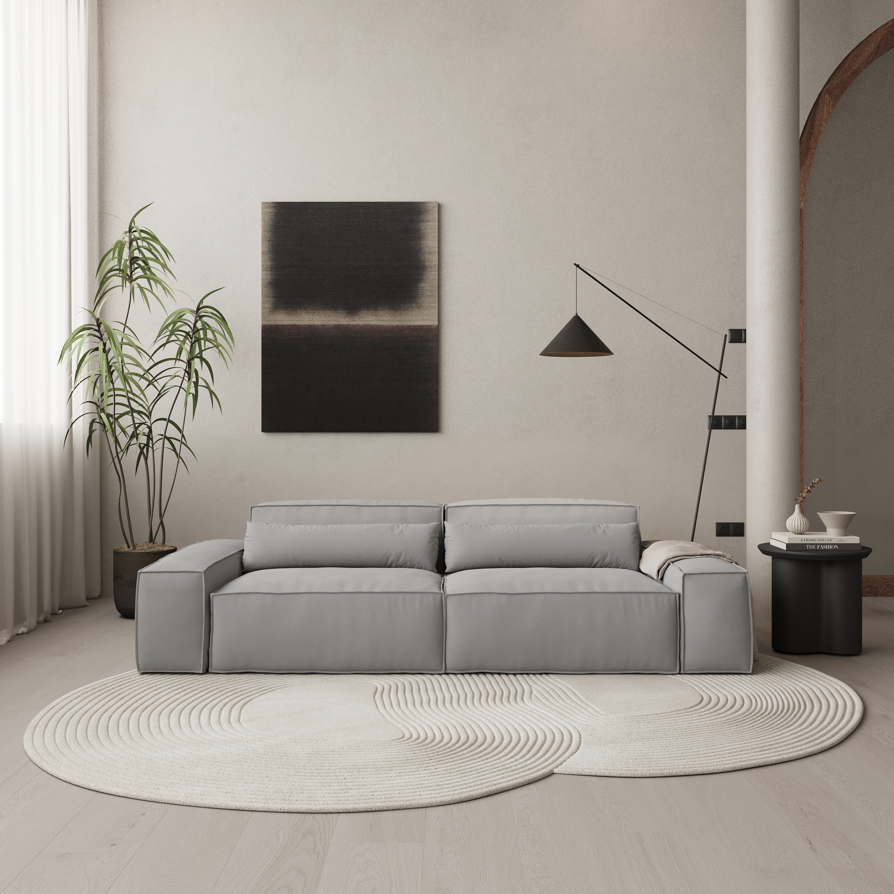 Modulaire Loungebank Malin - 2 zits