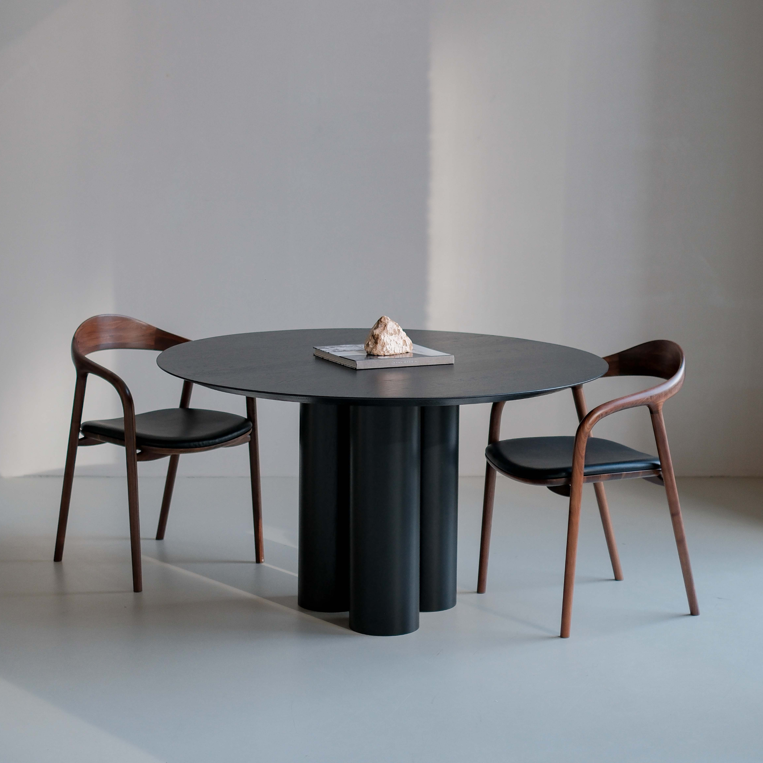 Ronde houten eettafel - Kozu