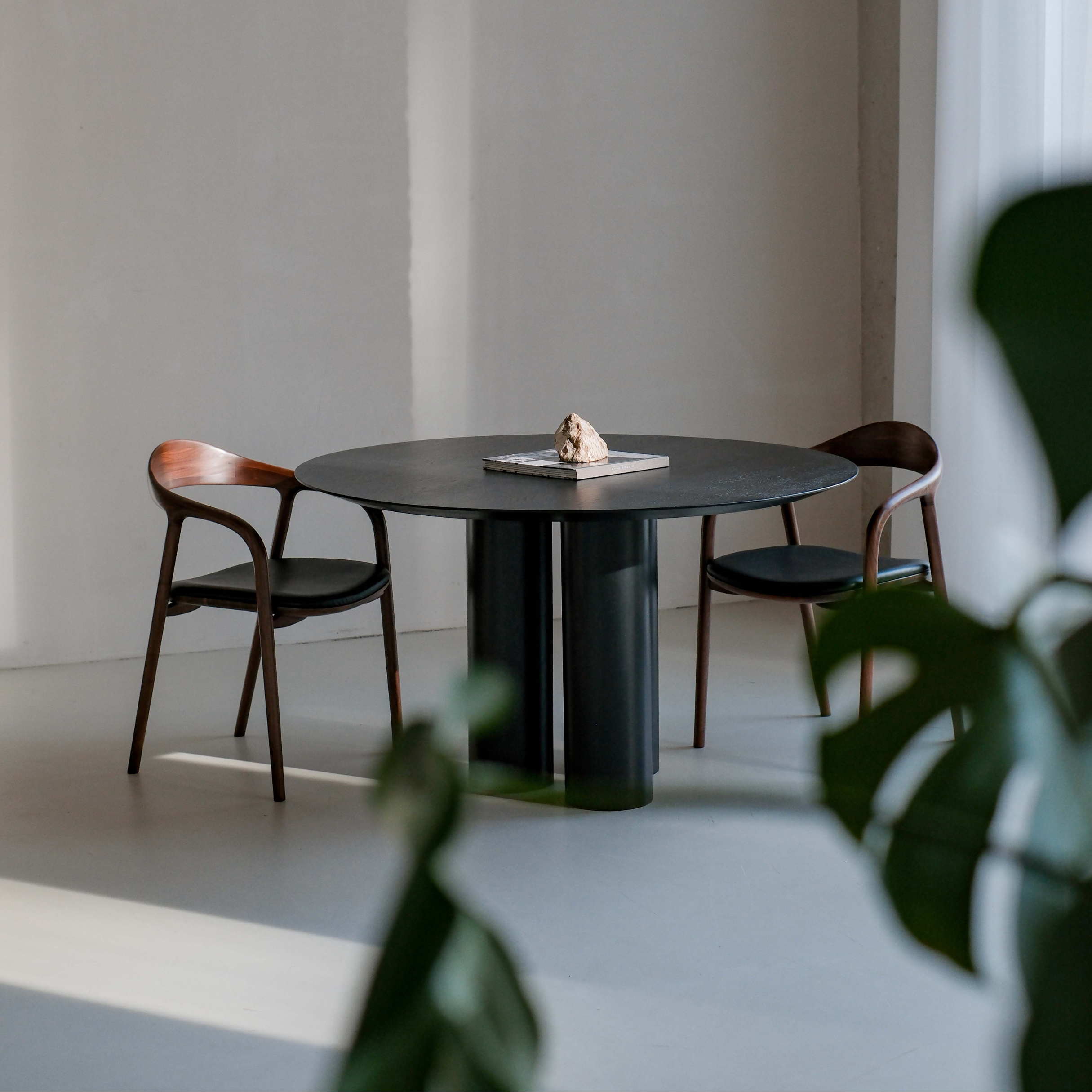Ronde houten eettafel - Kozu