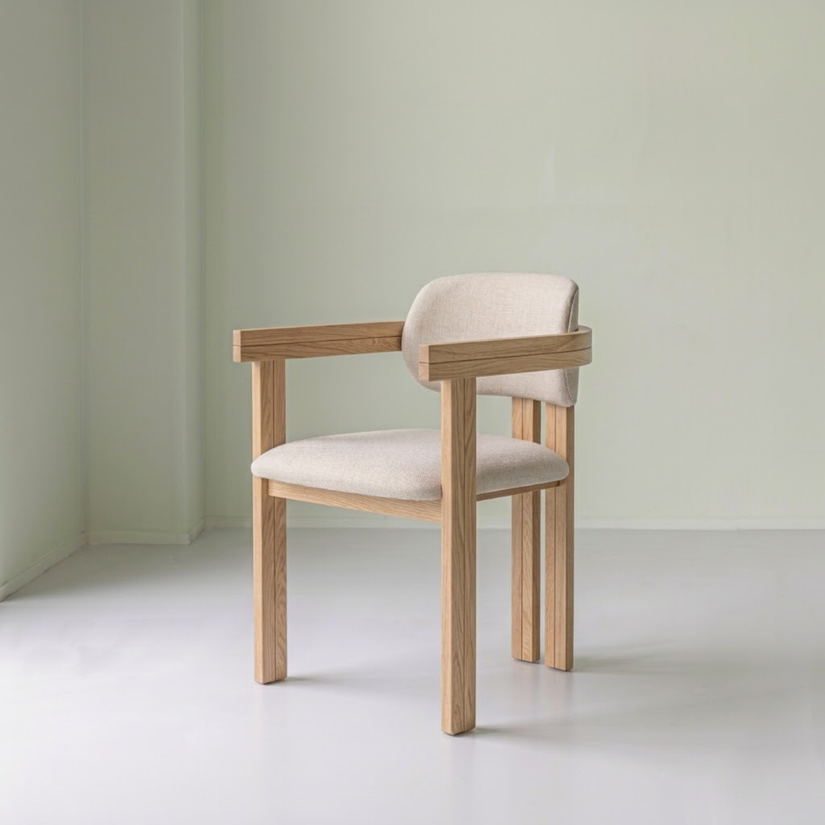 Houten eetkamerstoel Velv