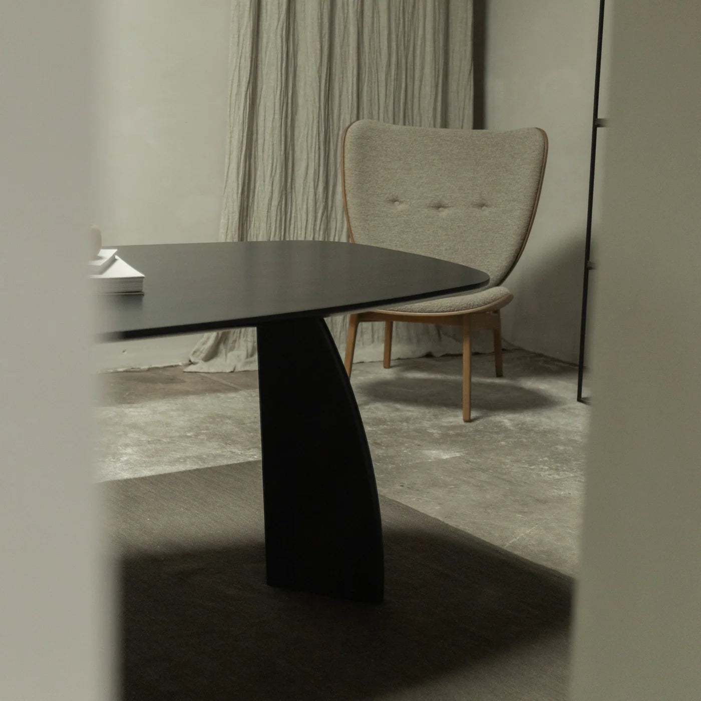 Houten Deens ovale eettafel - Yanique