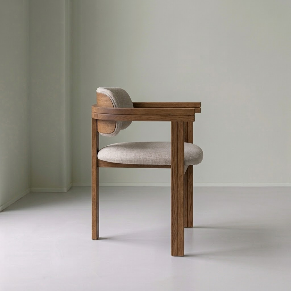 Houten eetkamerstoel Velv