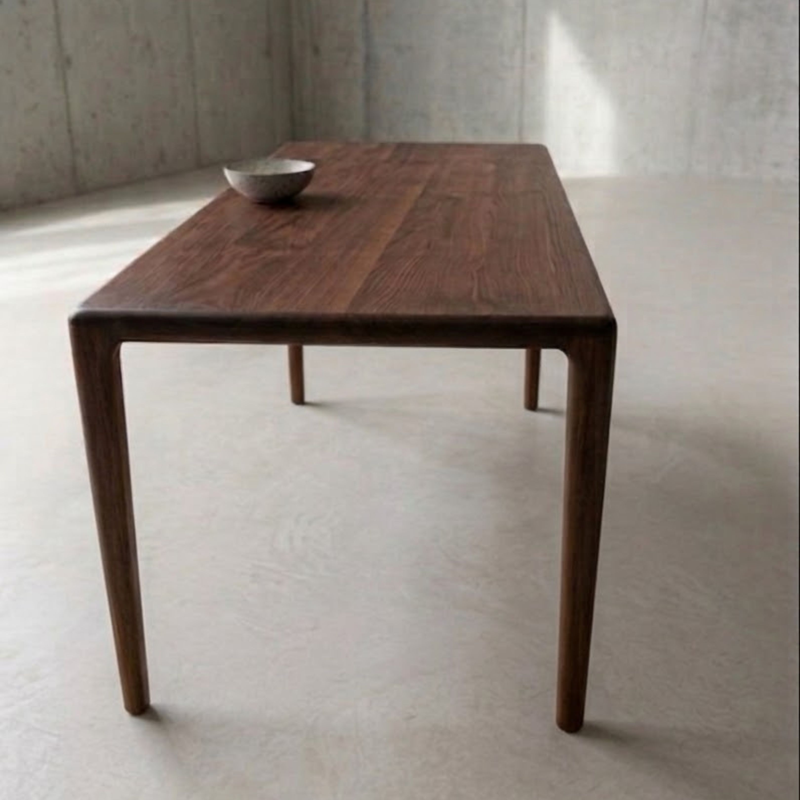 Houten rechthoekige eettafel - Mizo