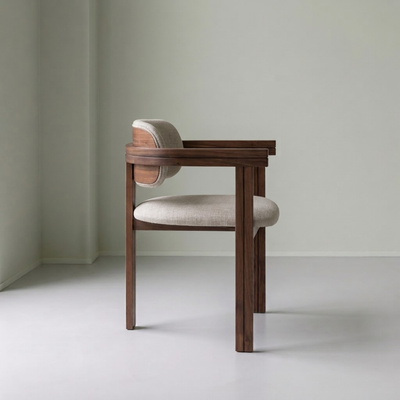 Houten eetkamerstoel Velv