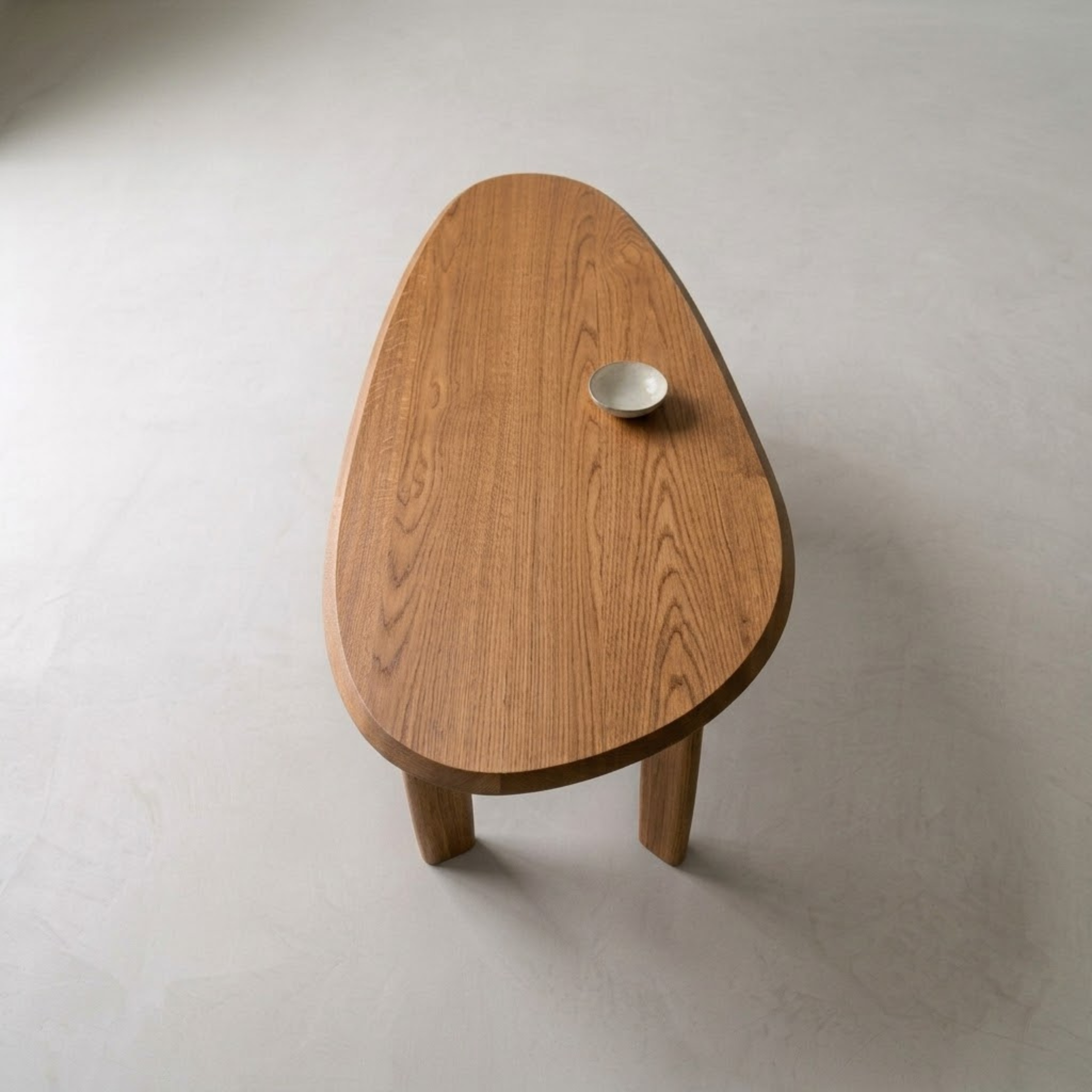 Houten organische eettafel - Tori